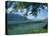 Lac Du Bourget, Near Aix Les Bains, Savoie, Rhone Alpes, France-Michael Busselle-Stretched Canvas