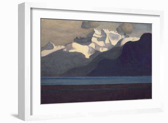 Lac Leman and Les Dents-Du-Midi, 1919-Félix Vallotton-Framed Giclee Print