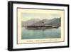 Lac Leman, Bateaux La Suisse, Dent Du Midi, Dampfer-null-Framed Giclee Print