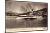 Lac Leman, Dampfer Le Lausanne, Vapeur, Ville-null-Mounted Giclee Print