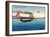 Lac Léman, Le Winkelried, Raddampfer, Flugzeug-null-Framed Giclee Print