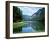 Lac Montriond, Morzine, Rhone Alpes, France-Ethel Davies-Framed Photographic Print