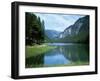 Lac Montriond, Morzine, Rhone Alpes, France-Ethel Davies-Framed Photographic Print