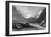 Lac Noir-H Brockedon-Framed Art Print