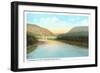 Lacakawanna Cutoff, Delaware Water Gap-null-Framed Art Print