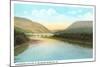 Lacakawanna Cutoff, Delaware Water Gap-null-Mounted Art Print