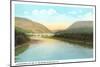 Lacakawanna Cutoff, Delaware Water Gap-null-Mounted Premium Giclee Print