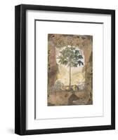 Lace and Papaya-Annabel Hewitt-Framed Art Print