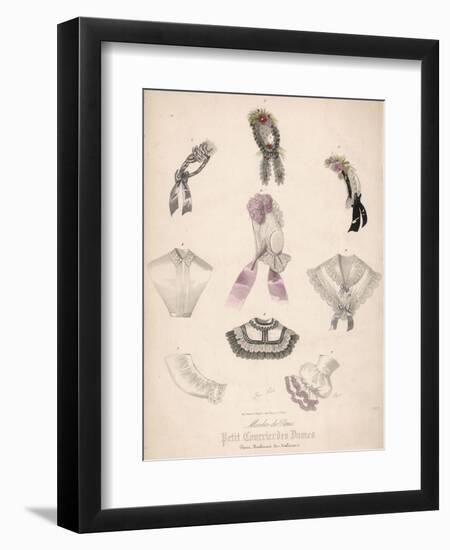 Lace Caps Etc-null-Framed Art Print