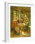 Lace makers of Caen-Thomas Crane-Framed Giclee Print