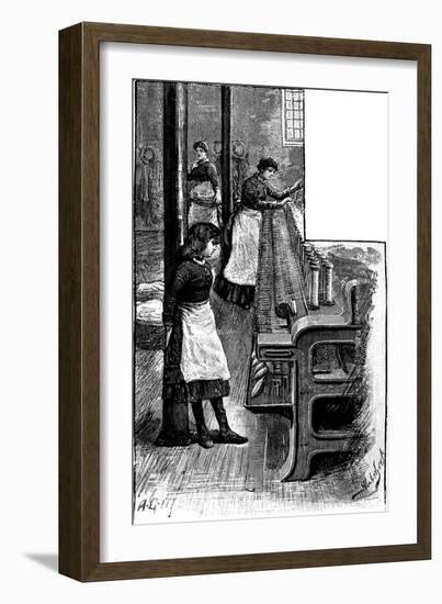 Lace Making, 1884-null-Framed Giclee Print