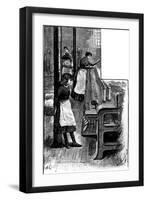 Lace Making, 1884-null-Framed Giclee Print