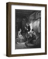 Lace Making, Flanders-null-Framed Art Print