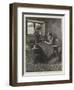 Lace-Making in an Irish Cottage-Marianne Stokes-Framed Giclee Print