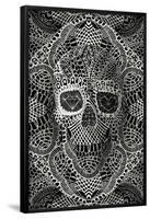 Lace Skull-null-Framed Poster