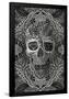 Lace Skull-null-Framed Poster