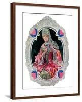 "Lace Valentine,"February 15, 1930-Elbert Mcgran Jackson-Framed Giclee Print