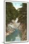 Lace Waterfalls, Natural Bridge, Virginia-null-Mounted Art Print