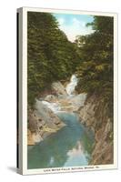 Lace Waterfalls, Natural Bridge, Virginia-null-Stretched Canvas