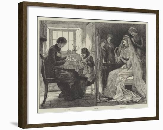 Lace-Francis S. Walker-Framed Giclee Print