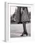 Laced Bootees of Leopard, to Match Coat, Designed by Dior-Paul Schutzer-Framed Premium Photographic Print