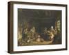 Lacemakers at Asnieres-Sur-Oise-Paul Soyer-Framed Giclee Print