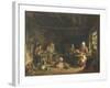 Lacemakers at Asnieres-Sur-Oise-Paul Soyer-Framed Giclee Print