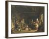 Lacemakers at Asnieres-Sur-Oise-Paul Soyer-Framed Giclee Print