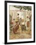 Lacemakers, Venice, 1898-Maurice Brazil Prendergast-Framed Giclee Print