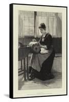 Lacemaking-William Harris Weatherhead-Framed Stretched Canvas