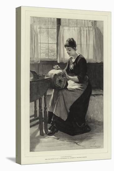 Lacemaking-William Harris Weatherhead-Stretched Canvas