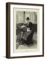 Lacemaking-William Harris Weatherhead-Framed Giclee Print