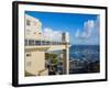 Lacerda Elevator, Salvador, State of Bahia, Brazil, South America-Karol Kozlowski-Framed Photographic Print