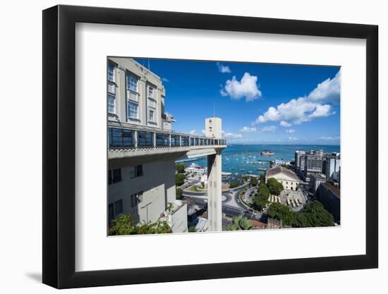 Lacerda Lift in the Pelourinho-Michael Runkel-Framed Photographic Print