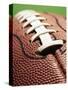 Laces on Football-Paul Chmielowiec-Stretched Canvas