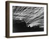 Lacework of Anti Aircraft Fire by Marine Defenders of Yontan Airfield Illuminates Skies During WWII-T^ Chorlest-Framed Photographic Print