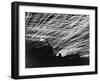 Lacework of Anti Aircraft Fire by Marine Defenders of Yontan Airfield Illuminates Skies During WWII-T^ Chorlest-Framed Photographic Print