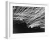 Lacework of Anti Aircraft Fire by Marine Defenders of Yontan Airfield Illuminates Skies During WWII-T^ Chorlest-Framed Photographic Print
