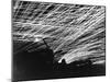 Lacework of Anti Aircraft Fire by Marine Defenders of Yontan Airfield Illuminates Skies During WWII-T^ Chorlest-Mounted Photographic Print