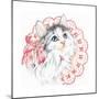 Lacey Kitten-Karen Middleton-Mounted Giclee Print