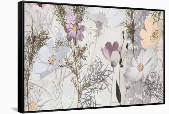 Lacey Petals 2-Matina Theodosiou-Framed Stretched Canvas