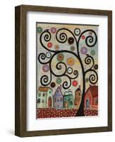 Lacey Sky 1-Karla Gerard-Framed Giclee Print