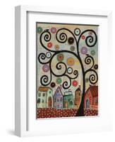 Lacey Sky 1-Karla Gerard-Framed Giclee Print