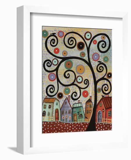 Lacey Sky 1-Karla Gerard-Framed Giclee Print