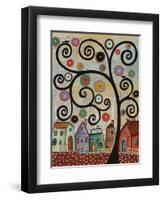 Lacey Sky 1-Karla Gerard-Framed Premium Giclee Print