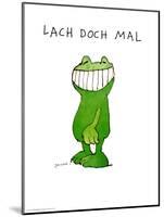 Lach Doch Mal-Janosch-Mounted Art Print