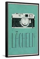 Lacheln (German - Smile)-null-Framed Poster