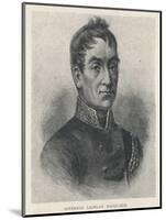 Lachlan Macquarie British Soldier and Colonial Administrator-G. Kruell-Mounted Art Print