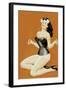 Lacing Her Bra-Peter Driben-Framed Art Print