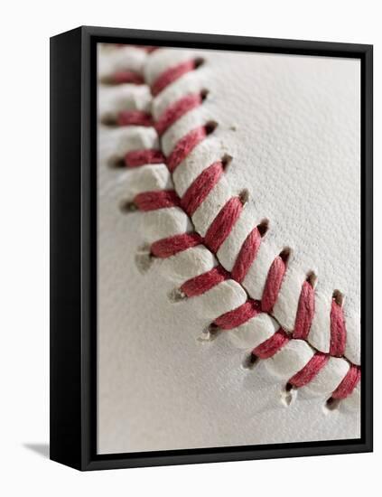 Lacing on Baseball-Tom Grill-Framed Stretched Canvas